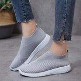 Women's Shoes Large-Size Year Wish Flying Socks Shoes Elastic Cloth HZ0115