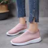 Women's Shoes Large-Size Year Wish Flying Socks Shoes Elastic Cloth HZ0115