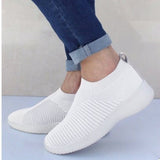 Women's Shoes Large-Size Year Wish Flying Socks Shoes Elastic Cloth HZ0115
