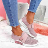2025 New Fashion Diamond Large-Size Students Casual Single Shoes Summer Women's Shoes HZ0115