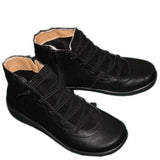 New Women's Boots 2025 Autumn And Winter Large-Size Leisure Short Boots Women's Boots Flat Bottom Women's Boots HZ0115