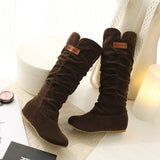 New Spring And Autumn Black Boots Co., White Cotton Cotton Cicking Lace Mill Lady Single Boots Size 4546 Yards HZ0115
