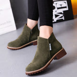Women's Shoes 2025 Autumn And Winter New Frosted Women's Boots Short Boots British Martin Boots Women Fashion Thick And Thick Bottom Tide Cotton Boots HZ0115
