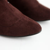 New Velvet High-Cable Women's Boots Large-Size Shoes Pure Pigment Version Suitable For Light Weight HZ0115