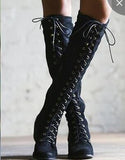 2025 Autumn And Winter New Women's Shoes Fashion Boots Wish Hot Long Cylinder Rivets HZ0115
