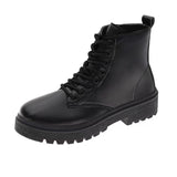 Martin Boots Women 2025 New Lady British Wind Black Increases Short Boots HZ0115
