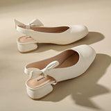 Slender Single Sandals High-End Spring And Summer New Coarse Temperament Mary Jane Fragrant Round Head Retro Women's Singles Shoes HZ0115