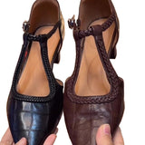 Light Luxury Small Retro Spring New Women's Shoes Sandals Wearing Pointed Single Shoes HZ0115