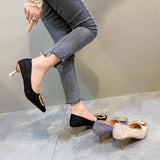 Source Of High Heel Shoes Women's Fine Black Working Shoes Tip Single Shoes 2025 Autumn Fashion HZ0115