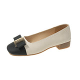 Small Fragrant Wind Coarse Heel Single Shoes Women In The Spring And Autumn Of 2025 New Temperament Light Mouth French High Heels HZ0115