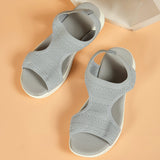 Comfortable Flat Bottom Flying Sandals Women 2025 Summer New Fashion Fish Mouth With Feet Beach Sandals HZ0115