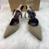 ZA2025 Spring New Women's Shoes Red Velvet Head Light-High Muller Shoes Buckle Fine Women's Shoes HZ0115