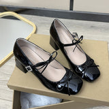 Increase The Thin Silver Coarse Heel Mary Jane Single Shoes Women's Net Red Explosion In The Spring And Autumn Do Not Tired Of The Beautiful Heel Women's Shoes HZ0115