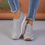 2025 New Large-Size Squint Casual Women's Singles Shoes Women's Shoes Women HZ0115