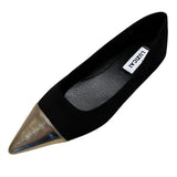 Elegant Gentle Wind Flat-Soled Fairy Shoes 2025 Summer New With Skirt Single Shoes French Small Scented Temperament Tip Shoes HZ0115