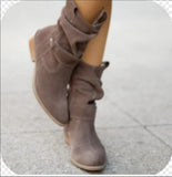 Autumn And Winter New Products 2025 Low And 40-43 Low Heel Velvet Low-Tide Women Boots Boots HZ0115