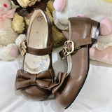 Daily Cute Soft Soles Not Tired Mary Jane Leather Shoes New Sweet With Jk Lolita Shoes HZ0115