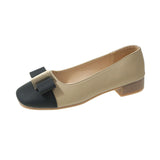 Small Fragrant Wind Coarse Heel Single Shoes Women In The Spring And Autumn Of 2025 New Temperament Light Mouth French High Heels HZ0115