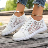 Woodpecker Leather Hollow Women's Shoes 2025 Summer New Breathable Thick Base Anti-Slip Light And Easy To Put On A Single Shoe HZ0115