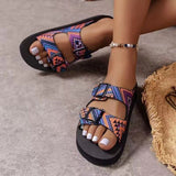 2025 Thick Bottom Slippers Women Women Women Slippers Large Belt Buckle Soft Base Color Slippers Women HZ0115