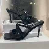 2025 Summer New French High Heels French Sexy Heel High Heel Super Fire Fine Heel Cross With Sandals HZ0115