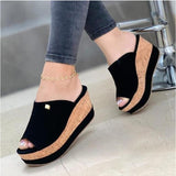 2025 Summer New Women's Shoes And Thick-Soled Slippers Women HZ0115