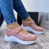 New Casual Single-Shoe Women 2025 Summer New Slope And Magic Stick Casual Large Size Sports Women's Shoes HZ0115
