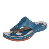 2025 Summer Toe Casual Large-Size Shoes Women Wear Slopes And Flat Beach Cool Slippers Women Now HZ0115