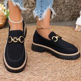 British Wind Small Leather Shoes Women Spring And Autumn 2025 New Fashion Retro Color Casual Thick-Heeled Single Shoes HZ0115