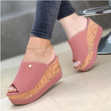 2025 Summer New Women's Shoes And Thick-Soled Slippers Women HZ0115