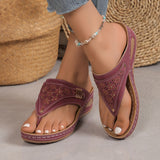 Large-Size Women's Shoes Casual Women's Slippers 2025 New Flat Bottoms Toe Slope And Comfortable Solid Sandals Women HZ0115