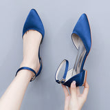 2 Cm Flat Hedsley Casual Tip Hollow Sandals Low Heeled White Mandible Buckle Bride Wedding Shoes HZ0115