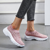 2025 Large-Size Water Drill Elastic Socks Shoes Casual Men's And Women's Sneakers Flying Woven Lightweight Shoes HZ0115