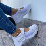 New Casual Single-Shoe Women 2025 Summer New Slope And Magic Stick Casual Large Size Sports Women's Shoes HZ0115