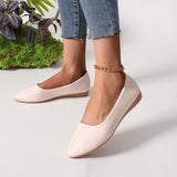 Poe And Bean Shoes Women In The Spring Of 2025 New Large-Size Women's Shoes Pointed Shallow Mother Shoes HZ0115