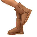 Snow Boots Women 2025 New Winter Women's Shoes Plus Thick Warm Cotton Shoes Women Autumn And Winter Cotton Boots HZ0115