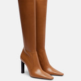 New Y*L Fine And High-Heeling Street Walking Show Poplar Fashion Boots Autumn Winter Women's Boots Comfortable And Breathable HZ0115