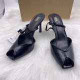 Za Home 2025 Summer New Fish Mouth Sandals With Coarse Heel Toe Sandals Shoes HZ0115