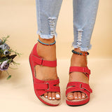 2025 Summer New Retro Women's Sandals Car Line Hole Shoes Large-Size Round Head And Comfortable Sandals Women HZ0115