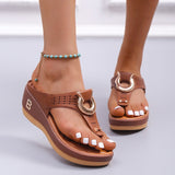 Clip-O-Female Sandals New Slope And BB Cool Slippers Women's Beach Toe Summer Women's Shoes HZ0115