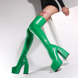 Sexy Boots 2025 Autumn And Winter New Sexy Over Knee Leg Boots High Water Platform High Knee Boots HZ0115