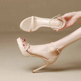 New High Heels In The Summer Of 2025 With Sexy High Heel Sandals HZ0115