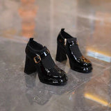 High-Heeled Fashion Boots Women 2025 Autumn And Winter New Flying Deep Mouth Comfortable Side Zipper Temperament Waterproof Table Women Shoes HZ0115