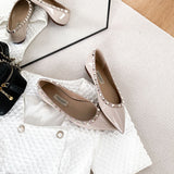 French Temperament Sharp Single Shoes Women's Shallow Summer New Rivet Patent Leather Evening Wind Warm Soft Bottom Flat Bottom Shoes HZ0115