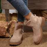 In The Winter Of 2025, The New Snow Boots Woman And The Woman With Velvet Thicken And Warm Fashion Casual Cotton Shoes HZ0115