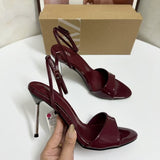 ZA2025 New Women's Shoes Low Heel Temperament High Heels Shallow Stud Single Shoes HZ0115