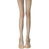 French Coarse Heeled Single Shoes Women's Autumn With A Shallow Mouth Patent Leather High Heel Mary Treasure Shoes HZ0115