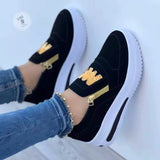 Large-Size Summer New Casual Sports Zipper Women's Single Shoes Wish Women's Shoes HZ0115