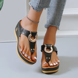Clip-O-Female Sandals New Slope And BB Cool Slippers Women's Beach Toe Summer Women's Shoes HZ0115