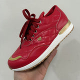 Large-Size Sports Single Shoes Women's Spring And Autumn New Breathable Color Casual Running Shoes Sneaker HZ0115